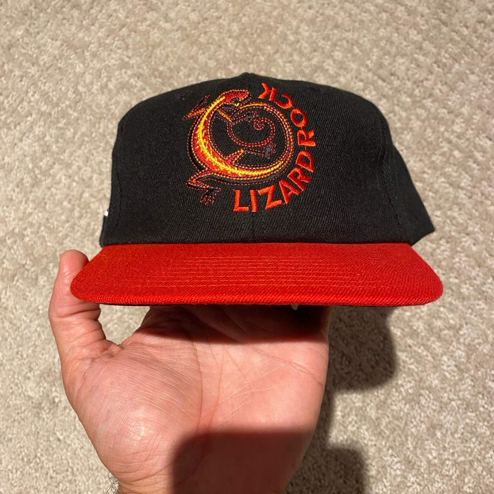 Vintage Tobacco Marlboro Lizard Rock Buckle Hat Cap